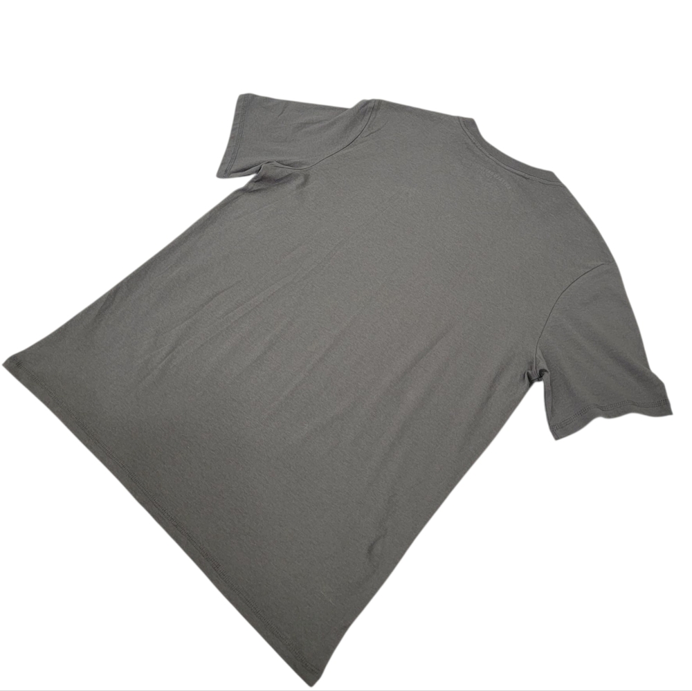 BUFFALO David Bitton Cotton Logo Tee Vintage Wash Brown Crewneck T-shirt Men's L - Picture 4 of 16